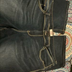Two pairs of lei jean size 17 and xl